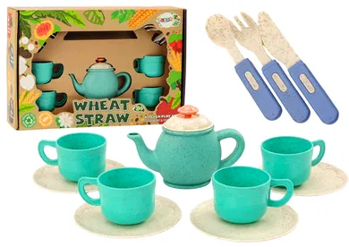 Lean Toys, zestaw naczyń, serwis kawowy, 22 elementy