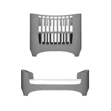 Leander, Classic, Junior, łóżeczko dziecięce, szare, 0-7 lat