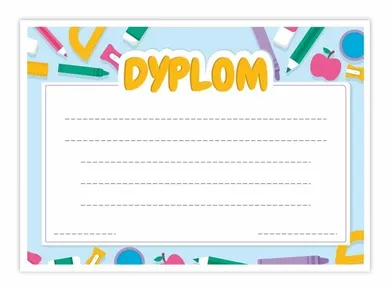 Learnhow, dyplom A4, uniwersalny, Przybory, 10 szt.