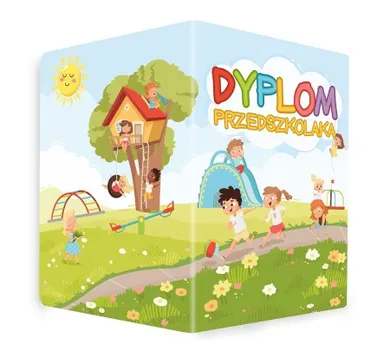 LearnHow, dyplom A5, składany, Plac zabaw, 10 szt.