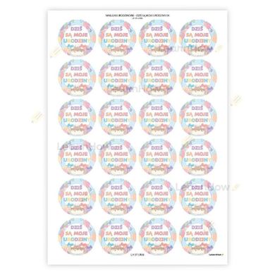 LearnHow, naklejki, dziś są moje urodziny