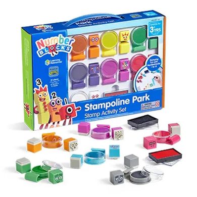 Learning Resources, Numberblocks, zestaw stempli, 32 szt.