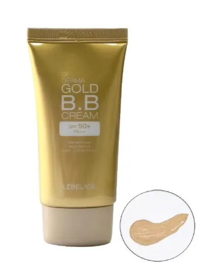 Lebelage, krem bb SPF50+ dr derma gold, 30 ml