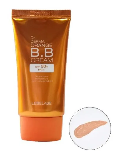 Lebelage, krem bb SPF50+ dr derma orange, 30 ml