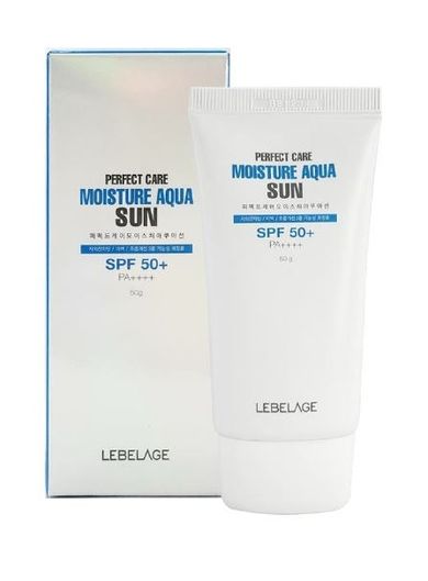 Lebelage, krem do twarzy SPF50+ aqua sun, 50g