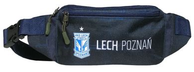 Lech Poznań, saszetka na biodra, granatowa