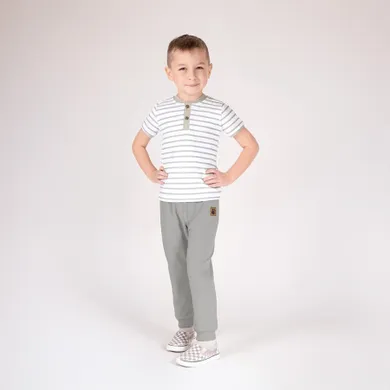 Legginsy chłopięce, szare, Nicol