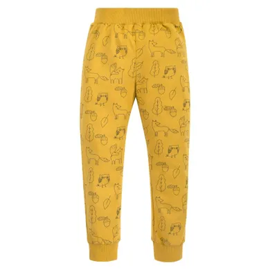 Legginsy chłopięce, żółte, Pinokio