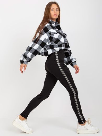 Legginsy damskie, czarne, Factory Price