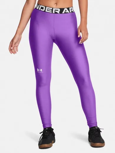 Legginsy damskie, fioletowe, Under Armour