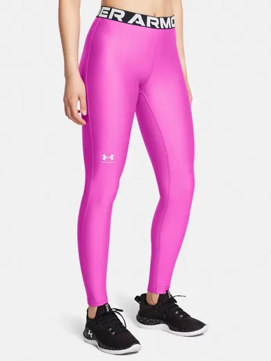 Legginsy damskie, fioletowe, Under Armour