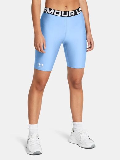 Legginsy damskie, kolarki, niebieskie, Under Armour