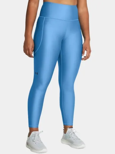 Legginsy damskie, niebieskie, Under Armour