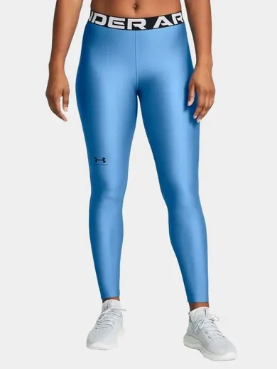 Legginsy damskie, niebieskie, Under Armour