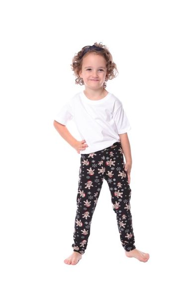 Legginsy dziecięce, czarne, Moraj