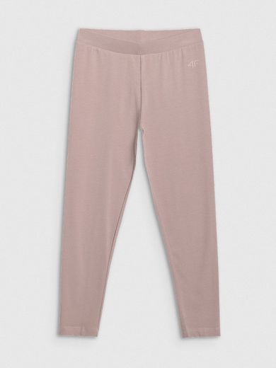 Legginsy dziewczęce, beżowe, 4F