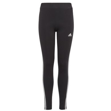 Legginsy dziewczęce, czarne, Adidas