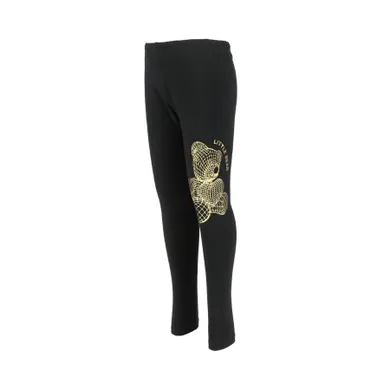 Legginsy dziewczęce, czarne, Tup Tup