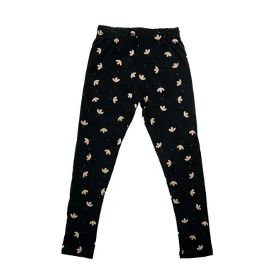 Legginsy dziewczęce, czarne, Tup Tup
