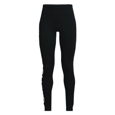 Legginsy dziewczęce, czarne, Under Armour Y SportStyle Branded Leggings