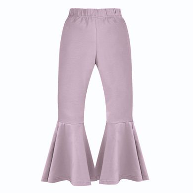 Legginsy dziewczęce, dzwony, fioletowe, Pinokio