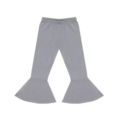 Legginsy dziewczęce, dzwony, szare, Nicol