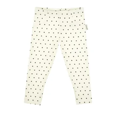 Legginsy dziewczęce, ecru, Nicol
