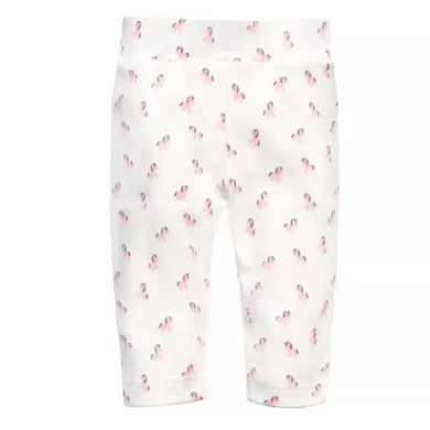 Legginsy dziewczęce, ecru, Pinokio