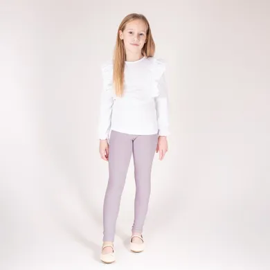 Legginsy dziewczęce, fioletowe, Nicol
