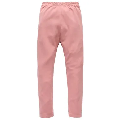 Legginsy dziewczęce, flare, różowe, Pinokio