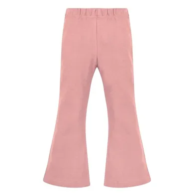 Legginsy dziewczęce, flare, różowe, Pinokio