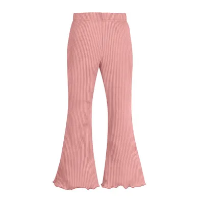 Legginsy dziewczęce, flare, różowe, Pinokio