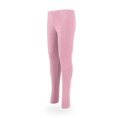 Legginsy dziewczęce, jasnoróżowe, Tup Tup