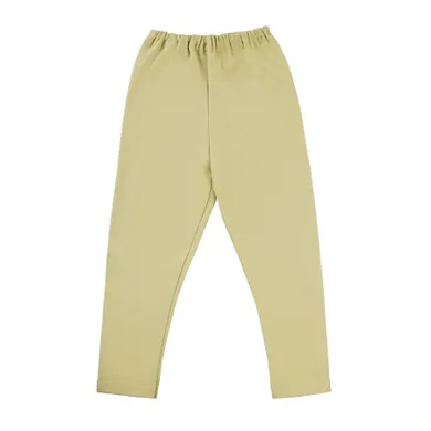 Legginsy dziewczęce, khaki, Eevi