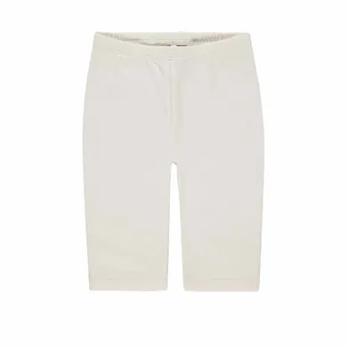 Legginsy dziewczęce, kolarki, białe, Kanz