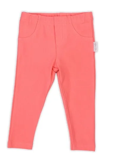 Legginsy dziewczęce, koralowe, Nicol