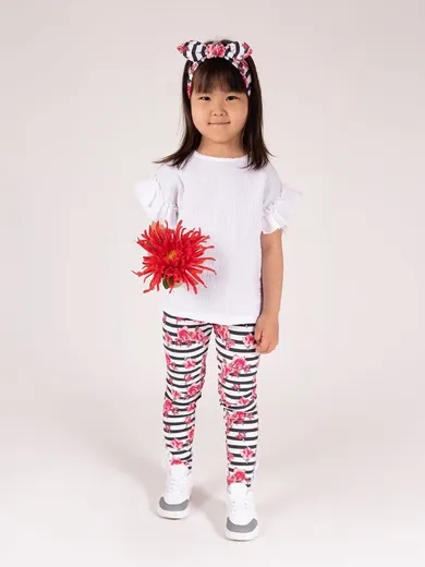 Legginsy dziewczęce, mix, Nicol
