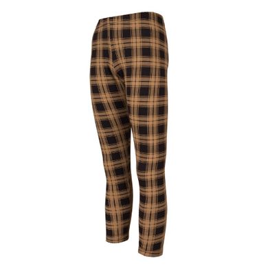 Legginsy dziewczęce, ocieplane, żółto-czarne, Tup Tup