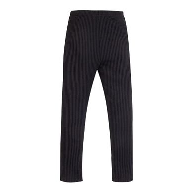 Legginsy dziewczęce, prążkowane, czarne, Pinokio