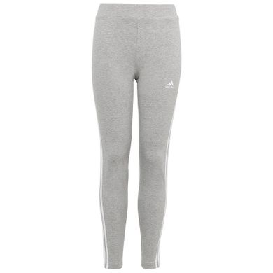 Legginsy dziewczęce, szare, Adidas