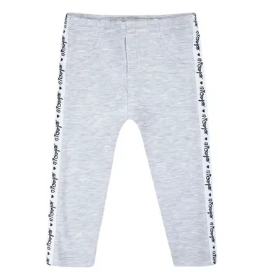 Legginsy dziewczęce, szare, Nicol