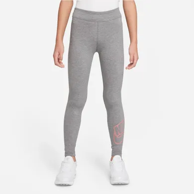 Legginsy dziewczęce, szare, Nike Sportswear Essential