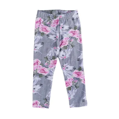 Legginsy dziewczęce, szare, Tup Tup
