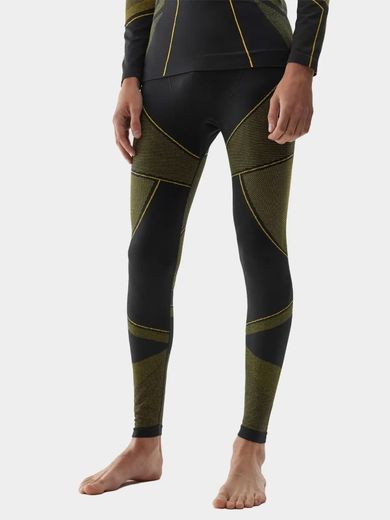 Legginsy termoaktywne męskie, mix, 4F