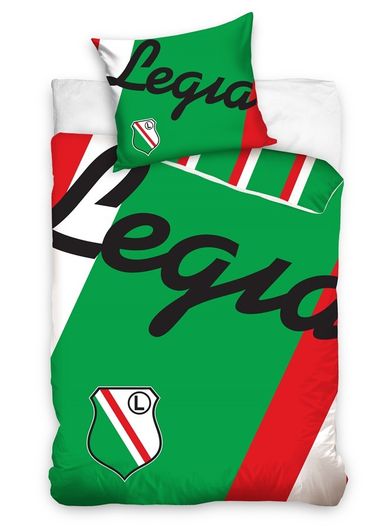 Legia Warszawa, 2-częściowy komplet pościeli, 140-200 cm