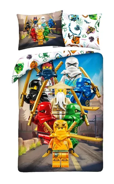 Lego, 2-częściowy komplet pościeli, 160-200 cm
