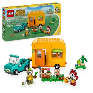 LEGO Animal Crossing, Leif i jego karawan oraz sklep ogrodniczy, 77054