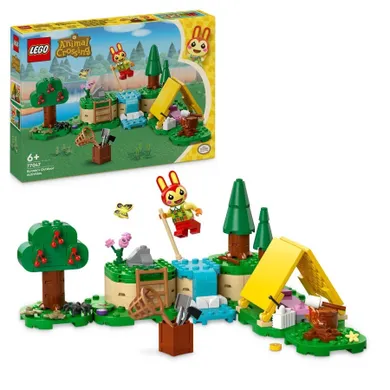 LEGO Animal Crossing, Zabawy na świeżym powietrzu Bunnie, 77047