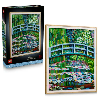 LEGO Art, Claude Monet - Most nad stawem z liliami wodnymi, 31220
