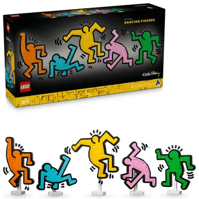 LEGO Art, Keith Haring - tańczące postacie, 31216